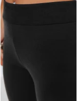 Dámske 3/4 legíny s vysokým pásom čierne FashionStreet UY2738