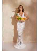 Mäkká podprsenka Kinga SC-1215 Lou Light White