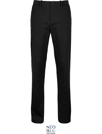 NEOBLU Gustave Men Pánske chino nohavice 24.3178 deep black NEOBLU Gustave Men Pánske chino nohavice 24.3178 deep black