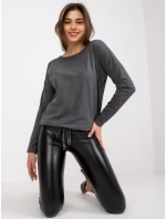 Blúzka RV BZ 5122.04P tmavo šedá