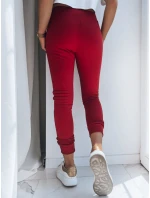 Dámske tepláky FITS burgundy FashionStreet UY0206z