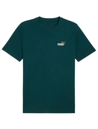 Puma Ess 2 Color Small No. 1 Logo Tee sea green 684717 75 muži Puma Ess 2 Color Small No. 1 Logo Tee sea green 684717 75 muži