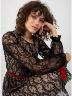 LK SK 507018 šaty.60P čierna