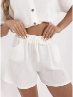 Šortky MO SN ST108.12 biele