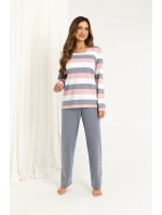 Dámske pyžamo Regina 726 long/r 2XL Z25/26