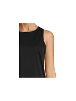 CASALL Essential Block Seamless Tank tréningové tričko čierne