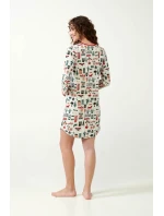 Vamp - Dámska nočná košeľa s potlačou 21654 - Vamp