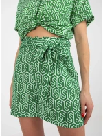 Dámske šortky D73770R62159KA zelená - FPrice