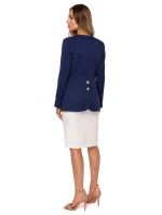 M665 Frakčný plášť - tmavomodrý M665 Frakčný plášť - tmavomodrý