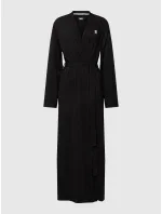 Dlhý dámsky župan YI2022635 001 čierny - DKNY