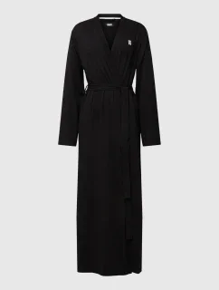Dlhý dámsky župan YI2022635 001 čierny - DKNY