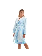 Dámsky župan s kapucňou ANJU 3051 0002 Svetlo modrý more - Vestis