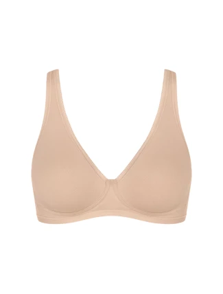 Dámska podprsenka Basic+ Soft Bra - Žltá - svetlo béžová 0026 - SLOGGI Dámska podprsenka Basic+ Soft Bra - Žltá - svetlo béžová 0026 - SLOGGI