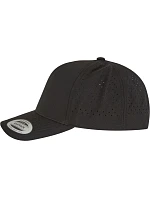 Flexfit 5389AP 5-panelová čiapka s laserovo vyrezaným okrajom „YP Classics“ 55.89AP čierna