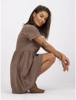 Šaty RV SK 5672.03P hnedé