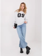 WT BL mikina A1267 1.66 svetlo šedá WT BL mikina A1267 1.66 svetlo šedá