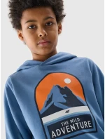 Chlapčenská mikina 4F - modrá Chlapčenská mikina 4F - modrá