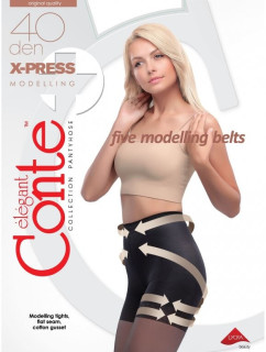 Dámske modelujúce pančuchy X-Press 40 denier - Conte