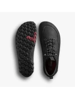 Vivobarefoot dámske TRACKER LEATHER LOW WOMENS OBSIDIAN (209534-03)