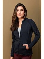 Stedman Lux Knit Fleece Jacket Women Dámska pletená fleecová bunda s kapucňou 05.5560 šarlátovo červená melírovaná Stedman Lux Knit Fleece Jacket Women Dámska pletená fleecová bunda s kapucňou 05.5560 šarlátovo červená melírovaná