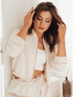 Dámska svetlá béžová bunda MADDIE FashionStreet RY2320