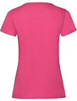 Fruit of the Loom Lady-Fit Valueweight T Dámske tričko 16.1372 fuchsiová