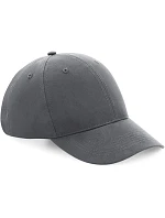 Beechfield B 70R 6-panelová čiapka z recyklovaného materiálu Pro-Style 53.0070 grafitovo šedá Beechfield B 70R 6-panelová čiapka z recyklovaného materiálu Pro-Style 53.0070 grafitovo šedá