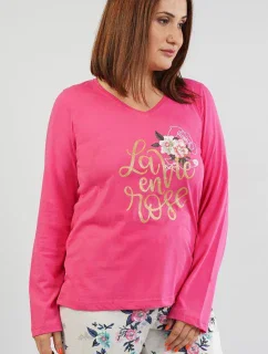 Dámske pyžamo dlhé Rose