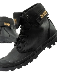 Palladium Dámske športové topánky Baggy Coated Ankle Sneakers Fashion Black Women's