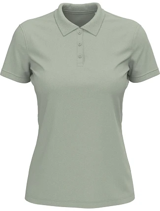 Stedman Lux Polo Women Dámske piqué polo „Lux“ 05.9160 soft grey