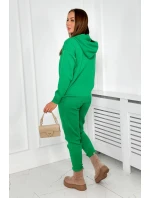 Sveter set Mikina + Nohavice zelený
