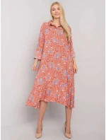 Šaty EM SK 2909 1.10P tmavo oranžová