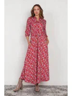 Dámske šaty s dlhým rukávom SUK205 - Lanti