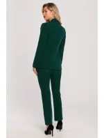 Dámske sako K141 tmavo zelené - Makover