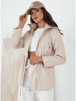 Dámska bunda BEGET béžová FashionStreet TY4263 Dámska bunda BEGET béžová FashionStreet TY4263
