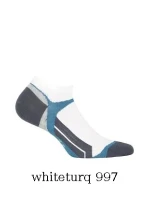 Pánske členkové ponožky Wola Sportive W91.1N3 Ag + vzor