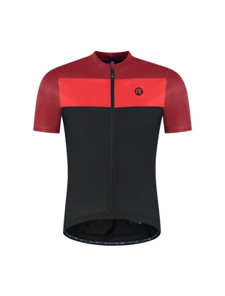 Rogelli CORE BLOCK dres čierny/červený 7XL