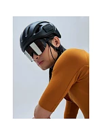 Cyklistické tričko POC M's Thermal Lite Jersey, hnedé