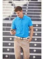 Fruit of the Loom Premium Polo Piqué – polokošeľa 16.3218, melírovaná sivá Fruit of the Loom Premium Polo Piqué – polokošeľa 16.3218, melírovaná sivá