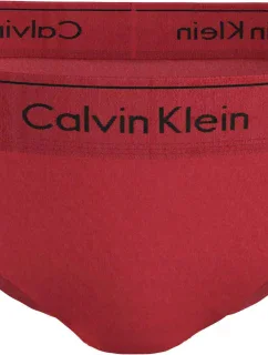 Dámske nohavičky BIKINI 000QF7451E XAT červené - Calvin Klein