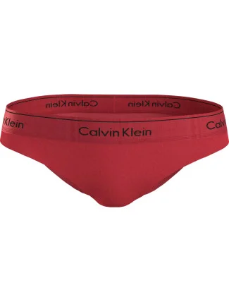 Dámske nohavičky BIKINI 000QF7451E XAT červené - Calvin Klein Dámske nohavičky BIKINI 000QF7451E XAT červené - Calvin Klein