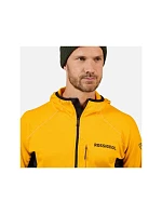 Pánska mikina ROSSIGNOL BLACKSIDE MIX FZH FLEECE, žltá