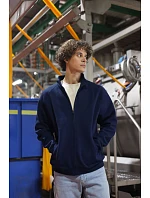 Fruit of the Loom Iconic Premium Sweat Jacket Mikina z hrubej bavlny 16.2290 athletic heather