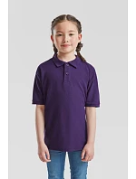 Fruit of the Loom Kids 65/35 Polo Detské piqué polo 16.3417 červené Fruit of the Loom Kids 65/35 Polo Detské piqué polo 16.3417 červené