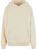 Build your Brand BY 289 Dámska mikina oversize s kapucňou „Fluffy“ 56.0289 biela piesková Build your Brand BY 289 Dámska mikina oversize s kapucňou „Fluffy“ 56.0289 biela piesková