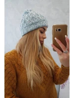 Dámska čiapka Eliza K205 modrá