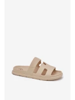 Dámske penové sandále Beige Dimelle
