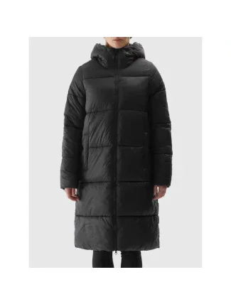 Dámska dlhá bunda W 4FWAW24TDJAF475-20S čierna - 4F