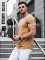 Pánske tričko bez potlače s kávou RX5623