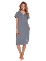 Dámske tehotenské tričko 4348 sivé - Doctornap Dámske tehotenské tričko 4348 sivé - Doctornap